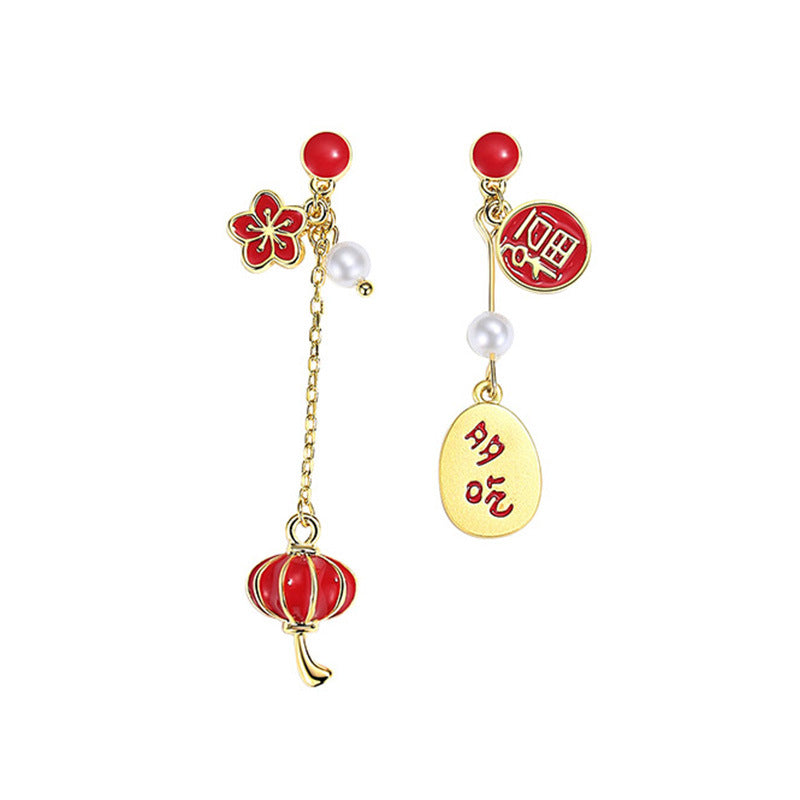 New Chinese Style Fashionable Elegant Album Earrings