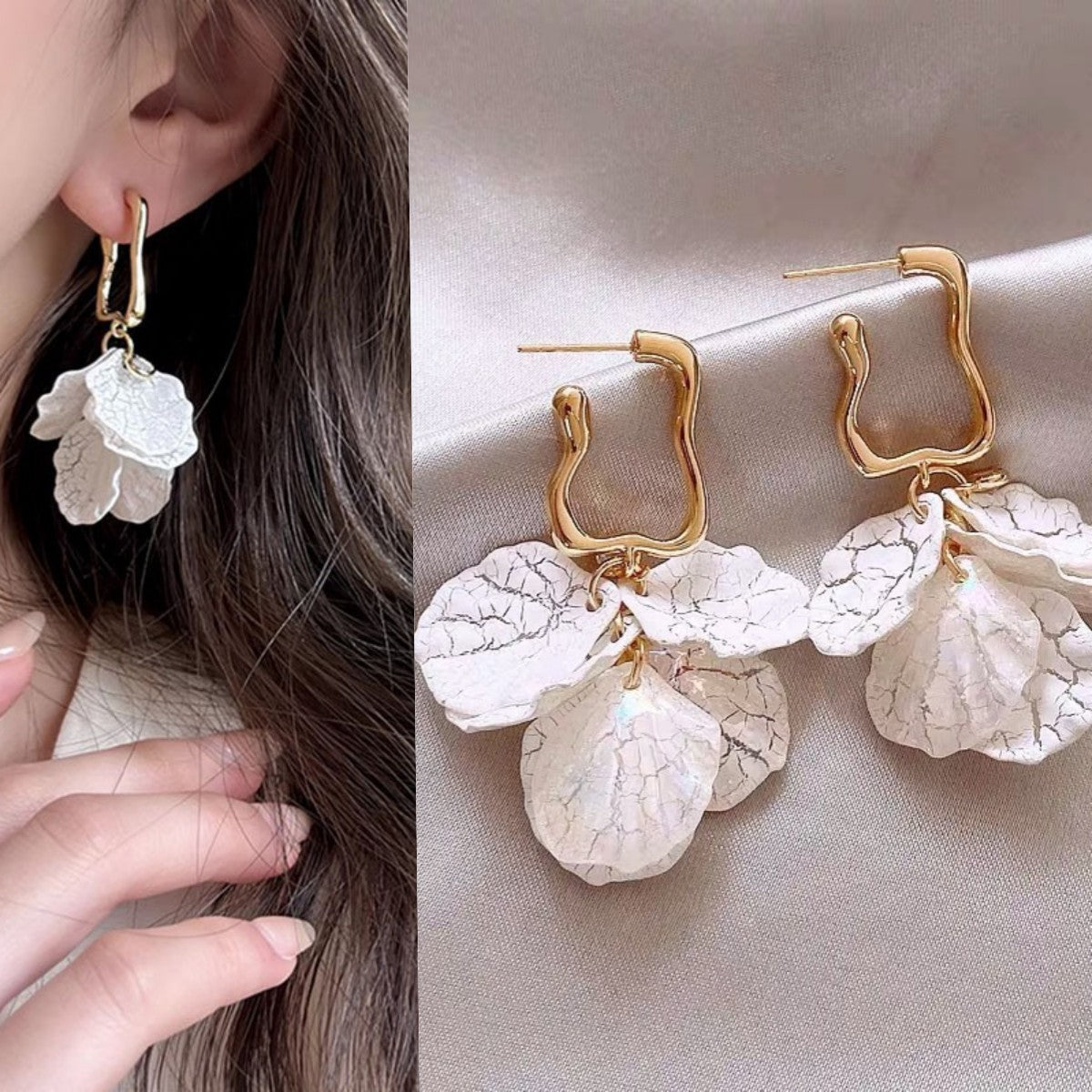 Elegant Tassel Casual Vacation Style Light Earrings