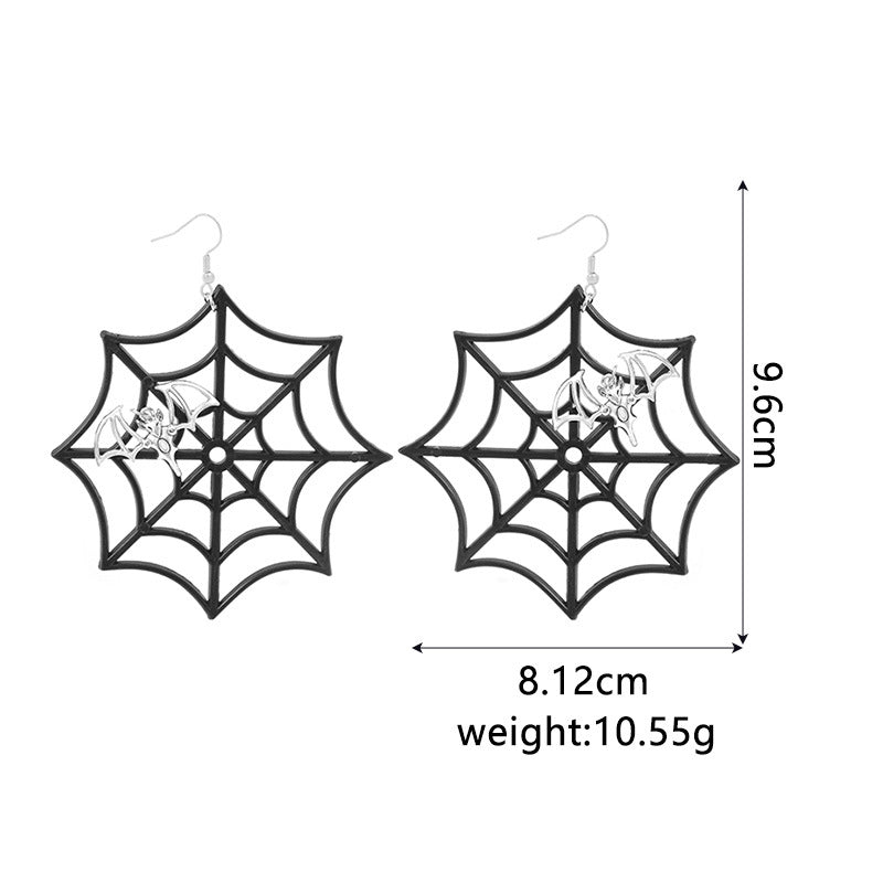 Halloween Series Spoof Simulation Spider Ear Clip Earrings