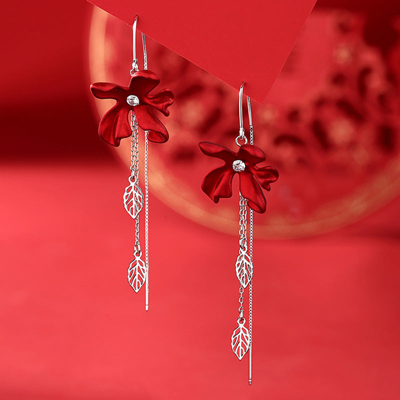 New Chinese Style Fashionable Elegant Album Earrings