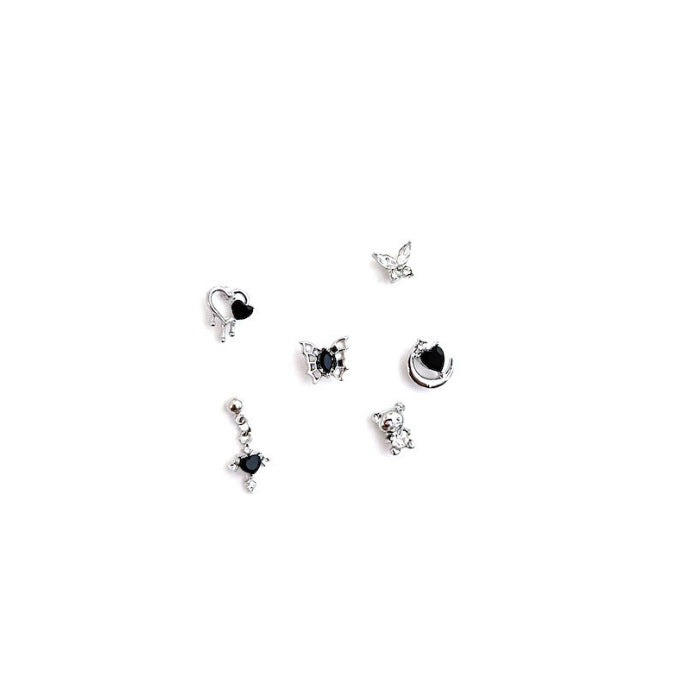 Web Butterfly Suit Simple Compact Fashion Earrings