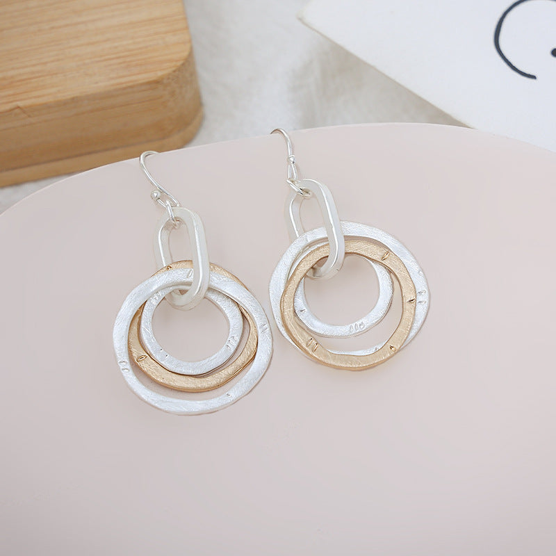 Women's Simple High Sense Ear Hook Temperament Earrings