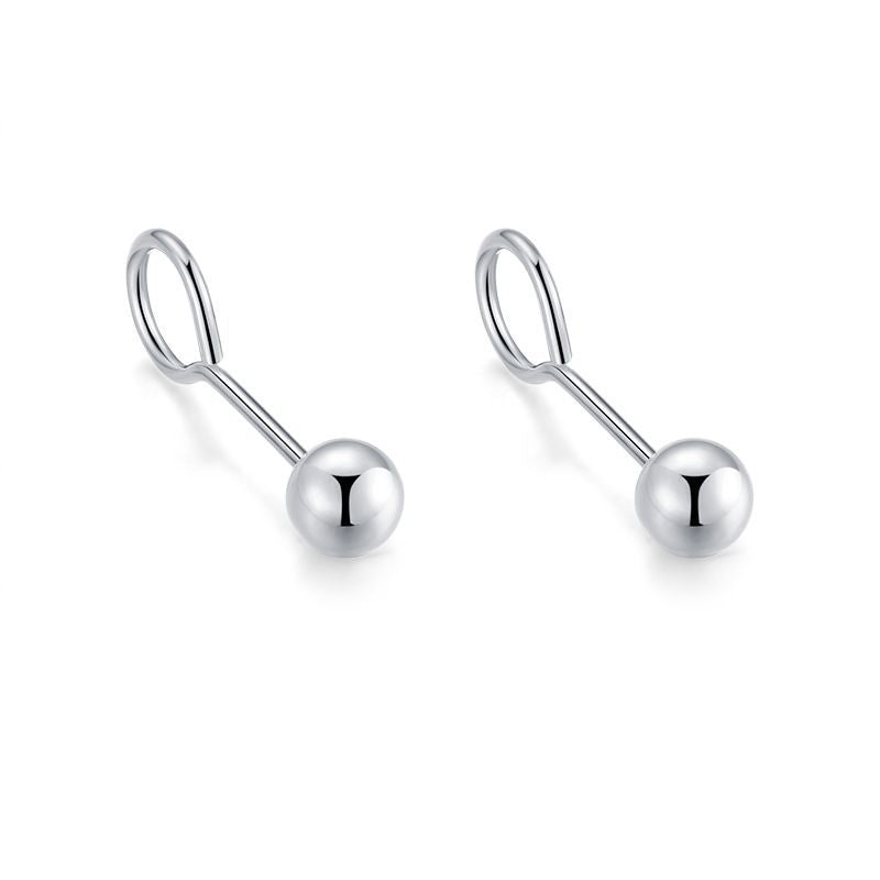 Women's Sterling Sier For Summer Niche Ear Rings