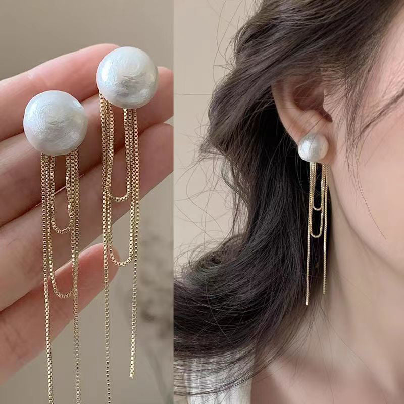 Temperament Style Vintage Pearl Korean Simple Rings