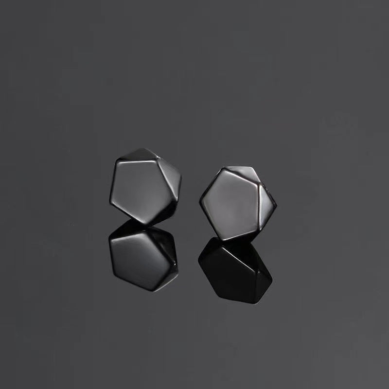 Simple Geometric Polygon Hip Hop Avant-garde Rings