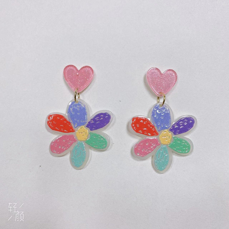 Summer Romantic Atmosphere Dream Series Sweet Earrings