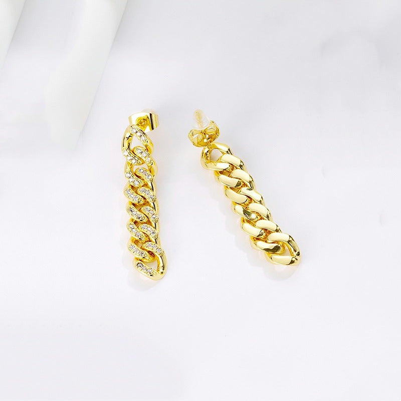 Tassel Fashionable Niche High-grade Versatile Ear Earrings