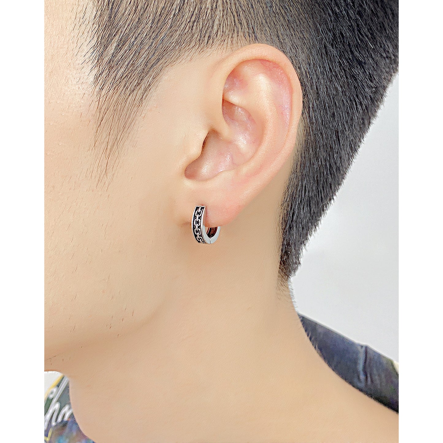 Enamel Street Trend Hip Hop Style Earrings