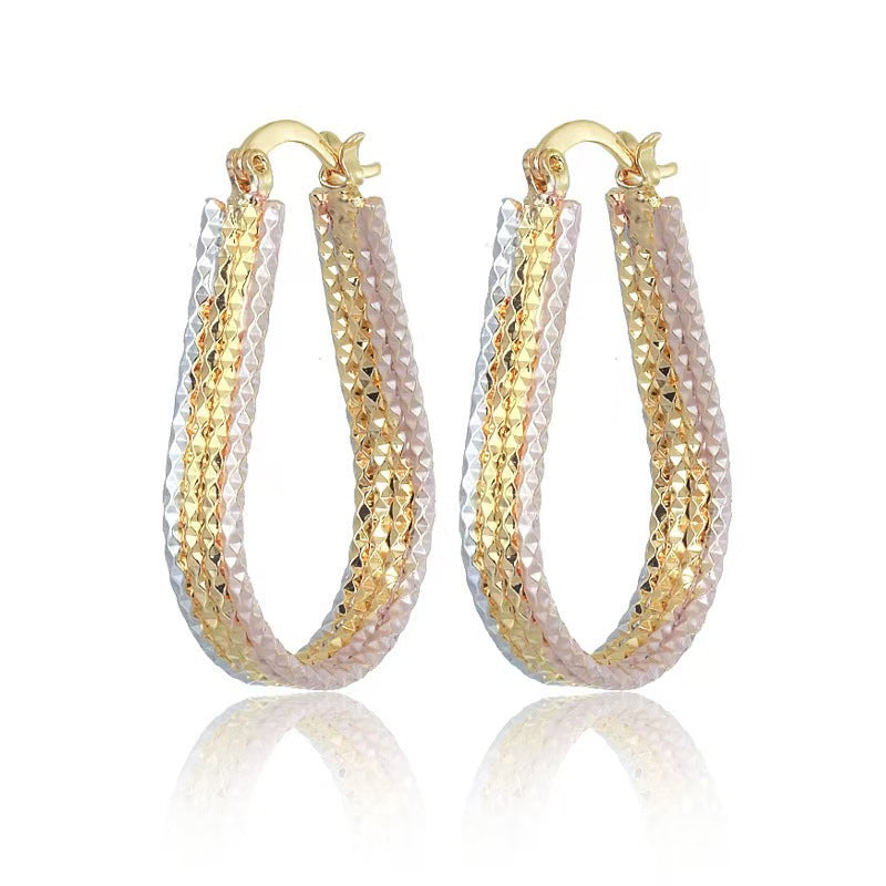 Fashion Minimalism Wind Design High Sense Earrings