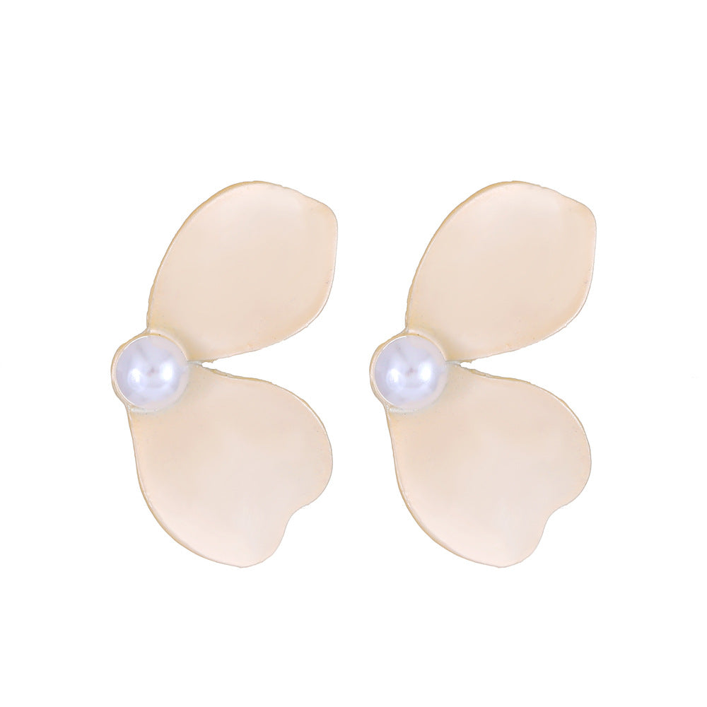 Early Spring Flower Ear Trendy Design Temperamental Earrings