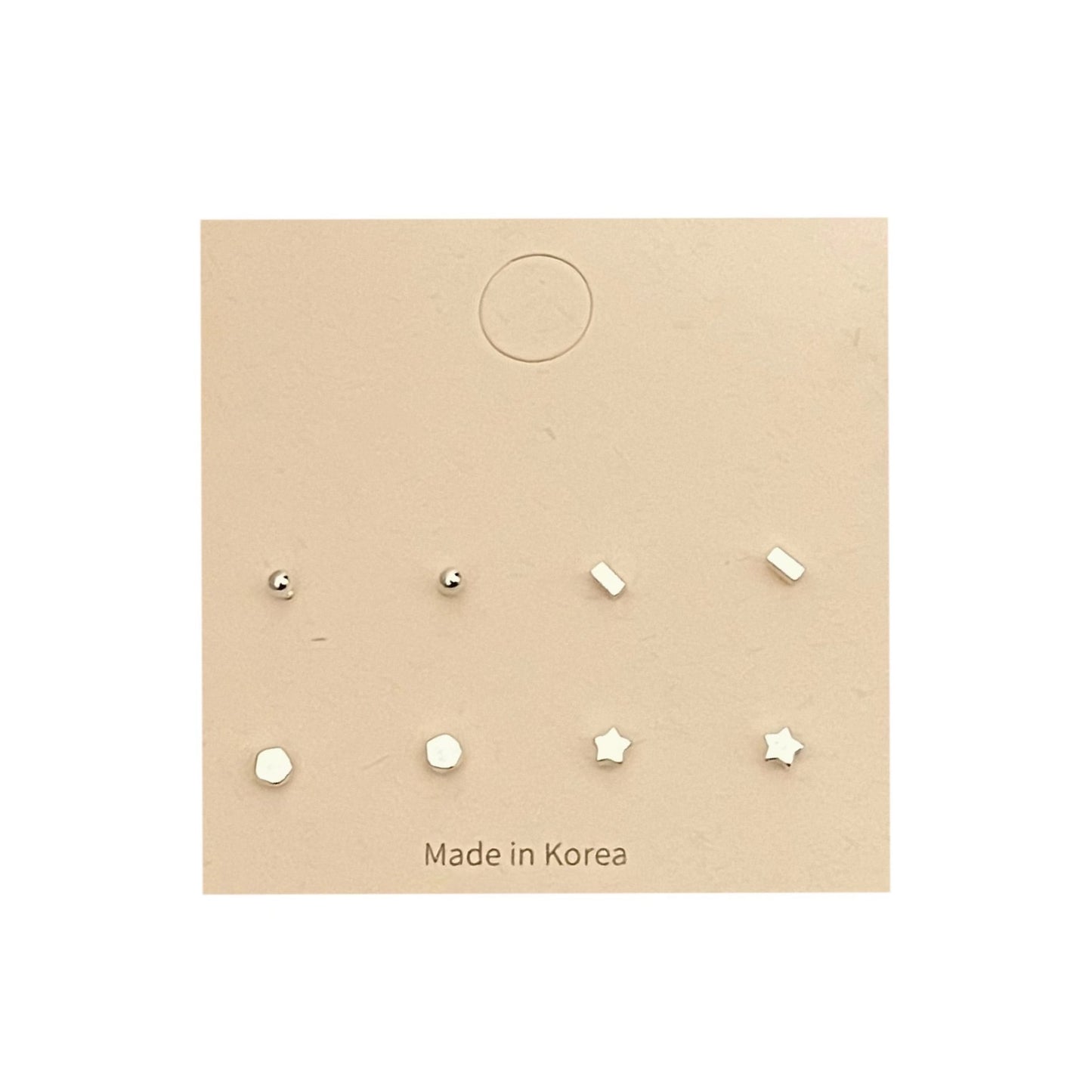 Small Four Pairs Earings Set Combination Earrings