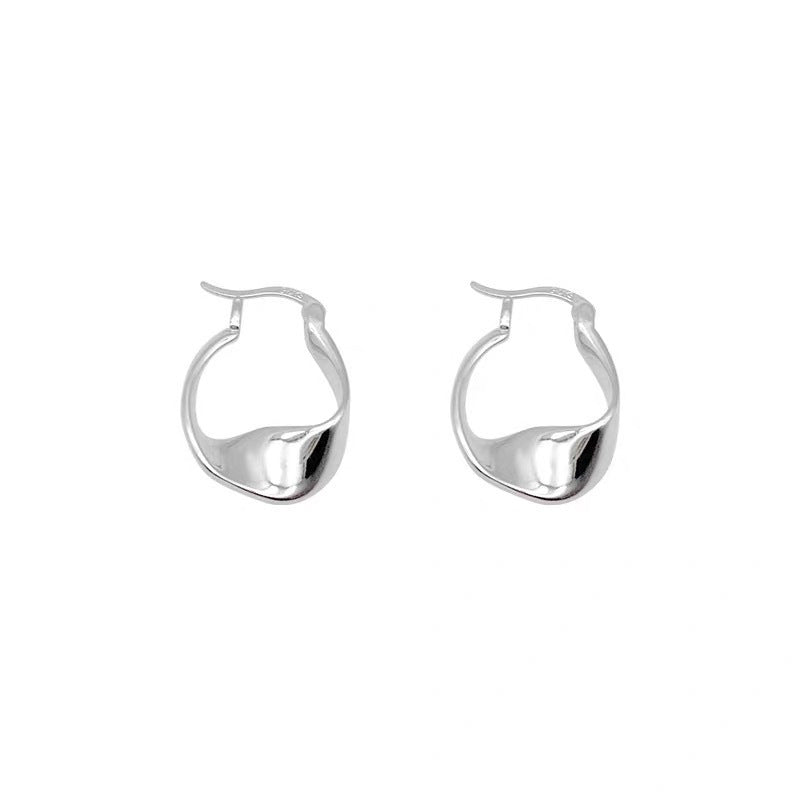 Retro High-grade Ear Frosty Style Geometric Earrings