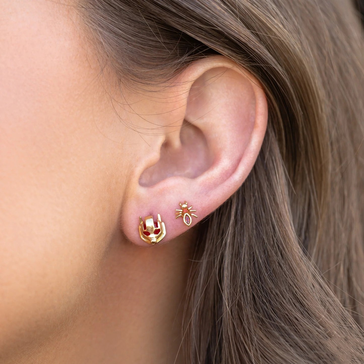 Ear Creative Style Cartoon Animal Geometric Earrings