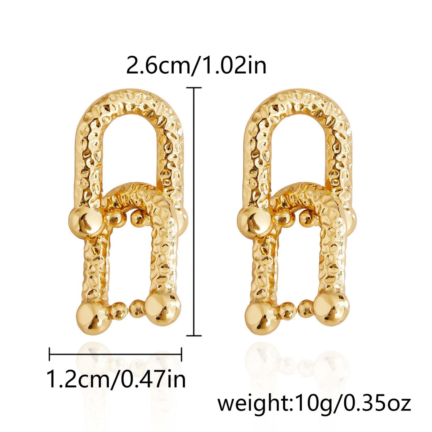 Women's French Flower For Fashion Graceful Geometric Earrings