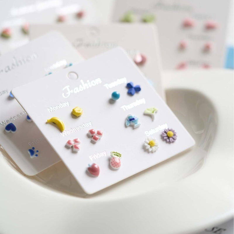 Sense Summer Does Not Fade Macaron Earrings